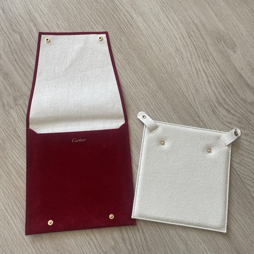 Cartier necklace travel pouch - necklace,