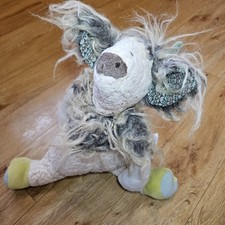 Le Moulin Roty Bazar Zack the Yak Cuddly Soft Toy Plush Horns SEE DESCRIPTION