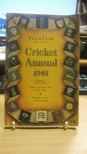 Playfair cricket annual 1948 - cricket,