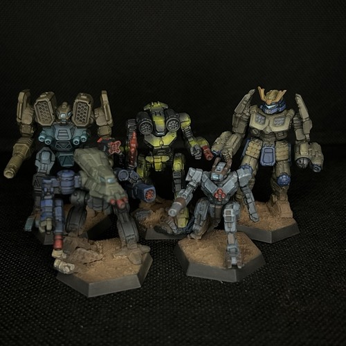 Painted battletech 1st - painted,
