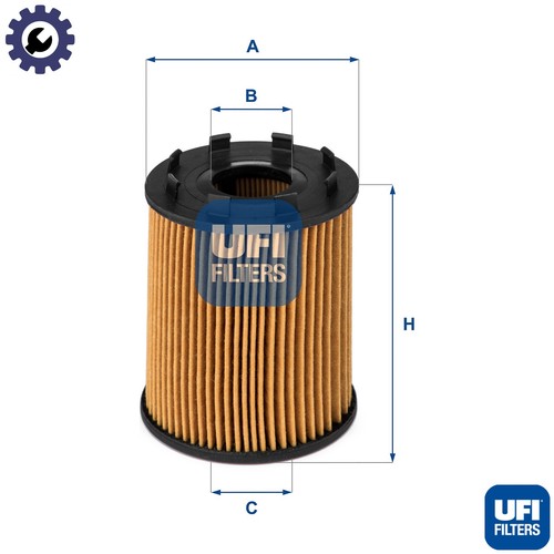 Oil filter 043 for opel - 25.043.00,