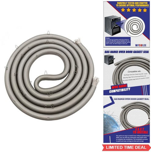 Oven door gasket seal - door,