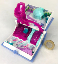Polly Pocket Doll Playset Purple Book Ice Snow Scene Vintage Rare Official