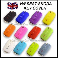 Key Cover For VW Seat Skoda 3