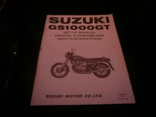 Suzuki GS1000GT Set-Up Manual