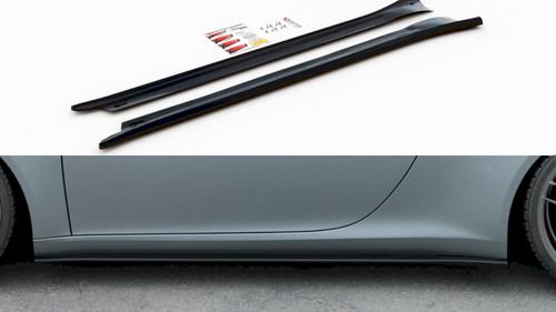 Side skirts diffusers - skirts,