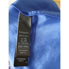 M&S Autograph Knee-length Blue