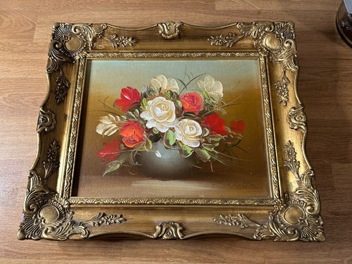 Vintage floral flower rose