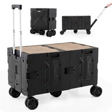 COSTWAY Collapsible Wagon Cart
