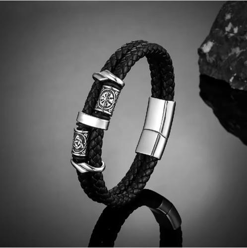 Norse viking compass - compass, runes
