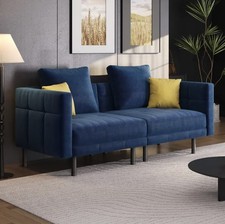 2Seater Velvet Sofa
