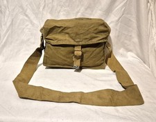 Original WW2 British Army Canadian Made Webbing Wireless Set Signal Satchel No1
