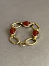 Retro Gold Tone & Red