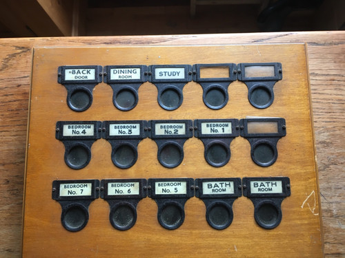 Servants bell box - bell,