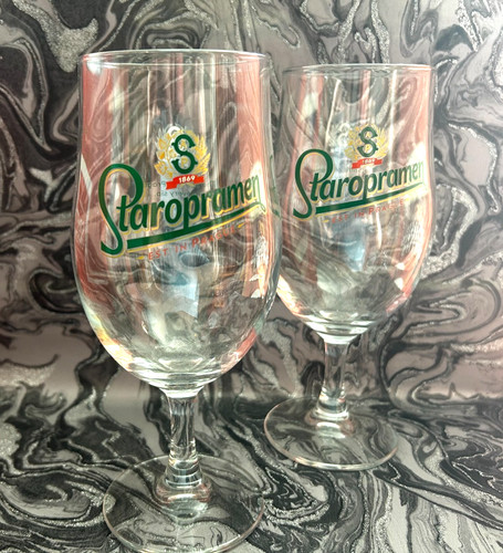 Staropramen pint chalice - 2,