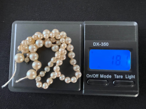 Genuine graduated pearls - pearls, for