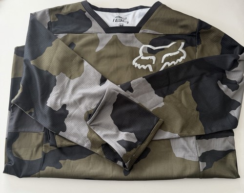 Fox mtb jersey - jersey, camo