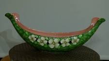 Maling Rose Marie Pattern Gondola Boat shape vase bowl, free delivery