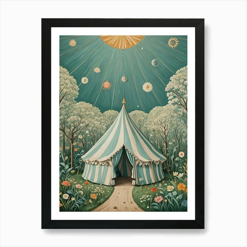 Whimsical circus tent the - tent,
