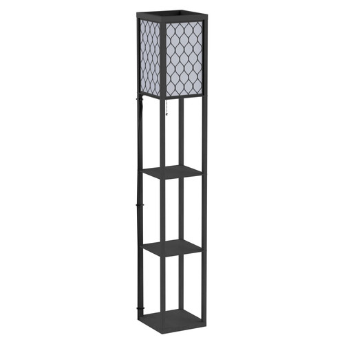 Black shelf floor - black,