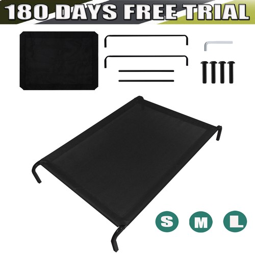 Breathable elevated dog bed - elevated,