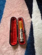 1912 Boxed Magnificent Cigar Cheroot Cigarillo Cigarette  Solid Silver Holder