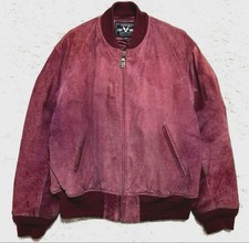Schott Vintage Suede Bomber