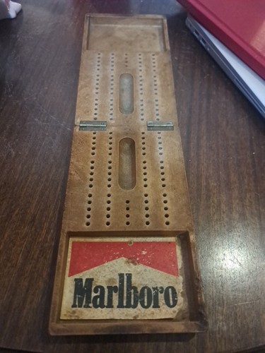 Marlboro cribbage board - marlboro,