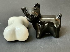 Novelty Ceramic Dog & Bone
