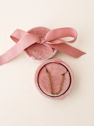Yellow gold dainty belcher - gold,
