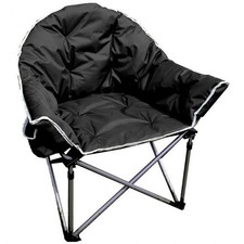 Comfort Camping Chair Black