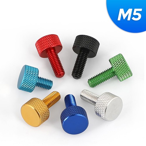 5mm knurled thumb screws - /,