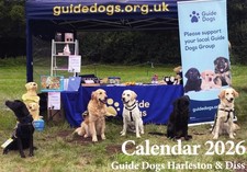 Guide Dogs Calendar 2026 UK A4