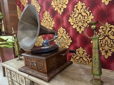 HMV Antique Gramophone Fully