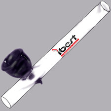 Glass Steamroller Pipe Cup