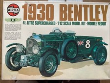 airfix 1:12 scale 1930 bentley 4 1/2 Litre Supercharged