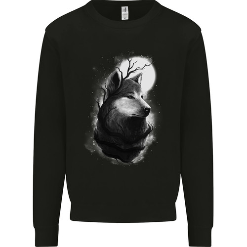 Full moon wolf - full,