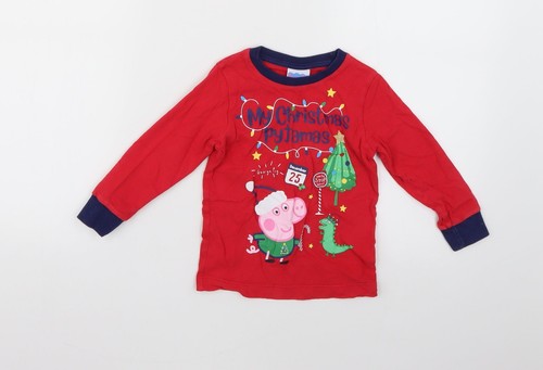 Matalan boys red geometric - boys,