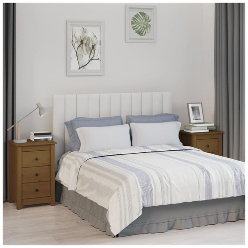Bedside cabinets 2pc solid