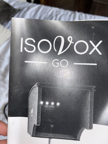 Isovox portable sound booth - isovox,
