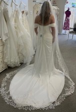 mori lee veil ivory cathedral