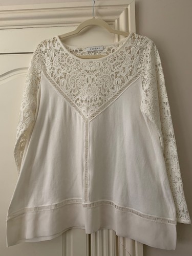 Ladies sandro tunic cream - ladies,