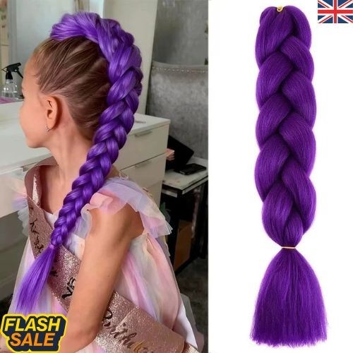 Rumi hair long purple braid - rumi,
