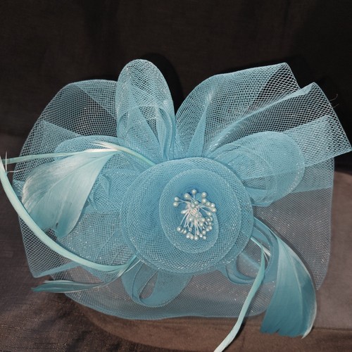 Stunning sky blue beaded - stunning, &