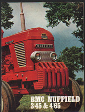 1968 BMC NUFFIELD 3/45 & 4/65 Tractors Brochure Leaflet