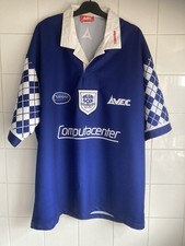 Halifax Blue Sox XL 50-52" Rugby League 1997-1999 Home Jersey Rare 90s Vintage