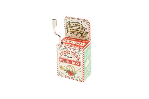 Wind christmas music - music, box