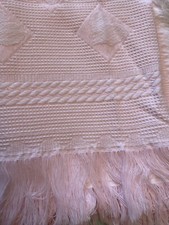 Baby Girl Christening Shawl /