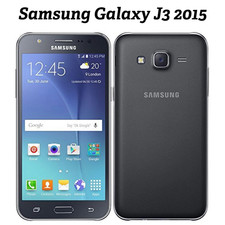 Samsung Galaxy J3 2015, 16GB, Black Unlocked, 5.0", Android Smartphone, USED