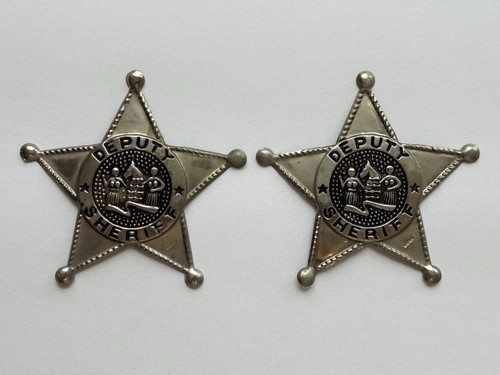 Vintage deputy sheriff badge - vintage,